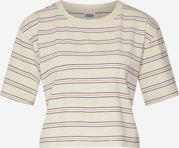 T-shirt Urban Classics en beige : devant