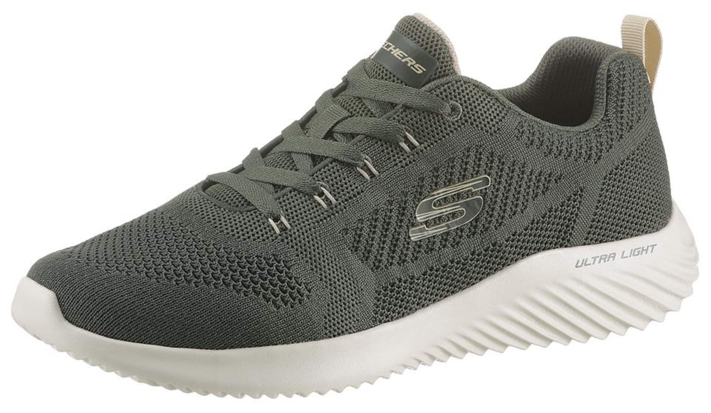 Baskets basses 'Bounder' SKECHERS en vert : devant