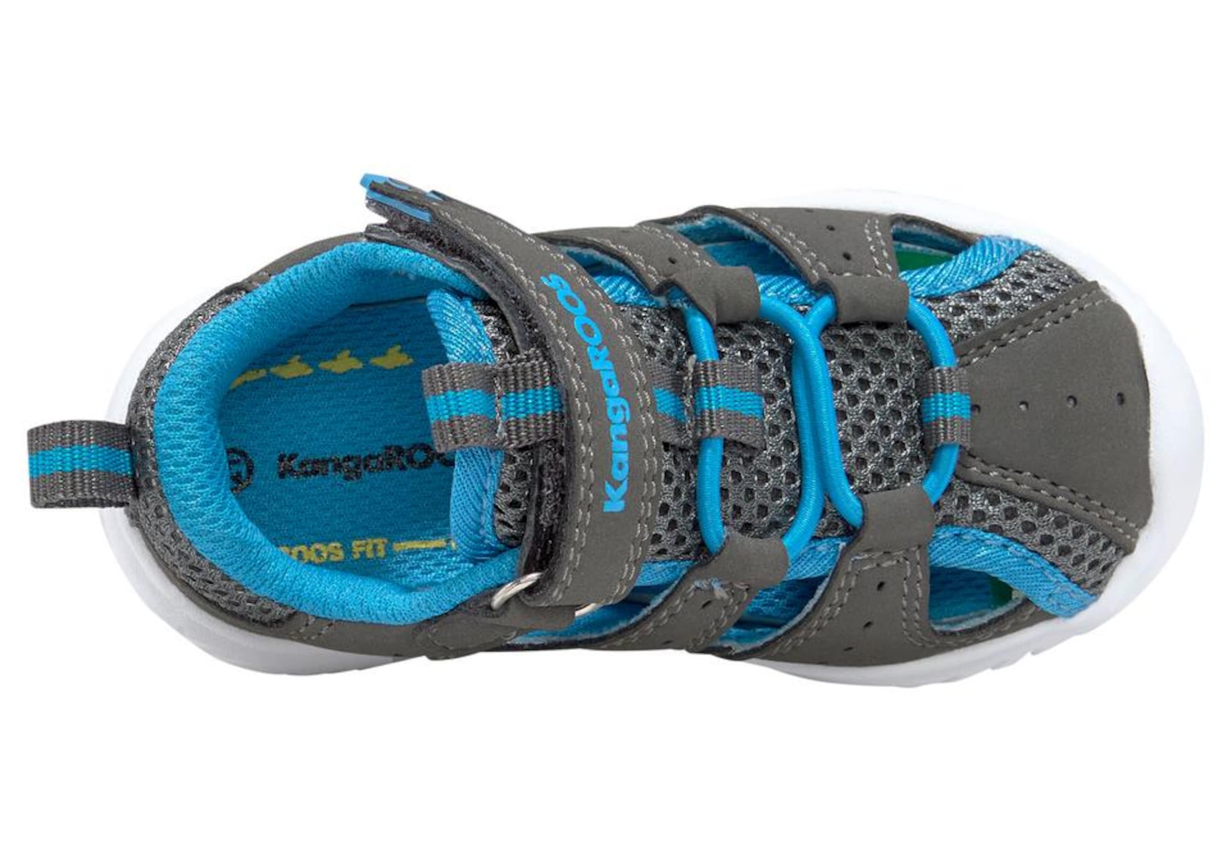 KangaROOS Sneaker 'KI-Rock Lite EV' in Grau