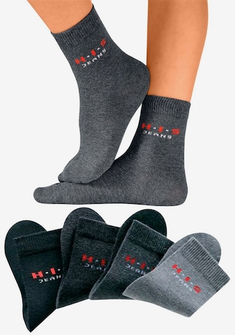 H.I.S Socken in Grau: predná strana