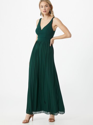 WAL G. Evening Dress 'WG 8223' in Green: front