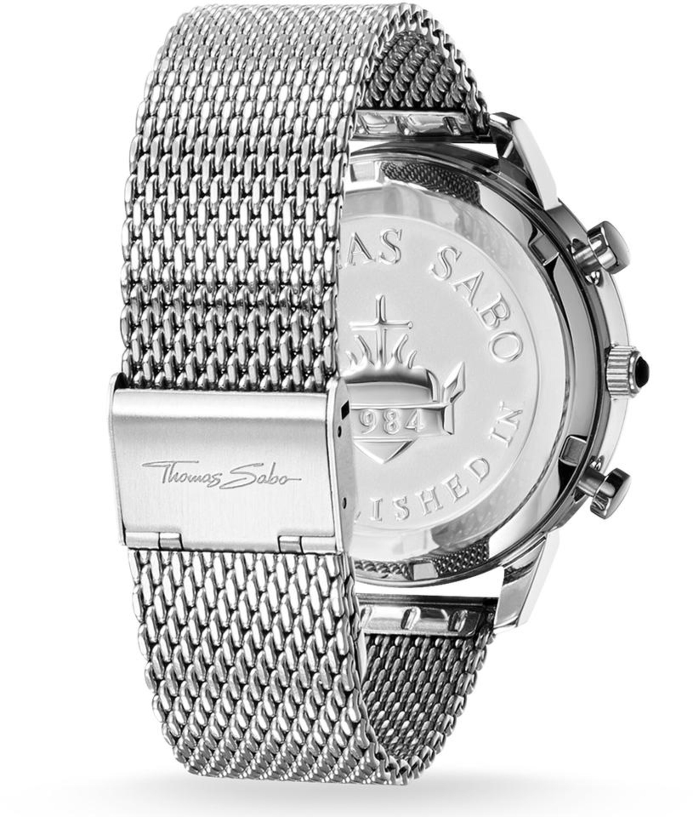 Thomas Sabo Chronograph 'REBEL SPIRIT' in Silber