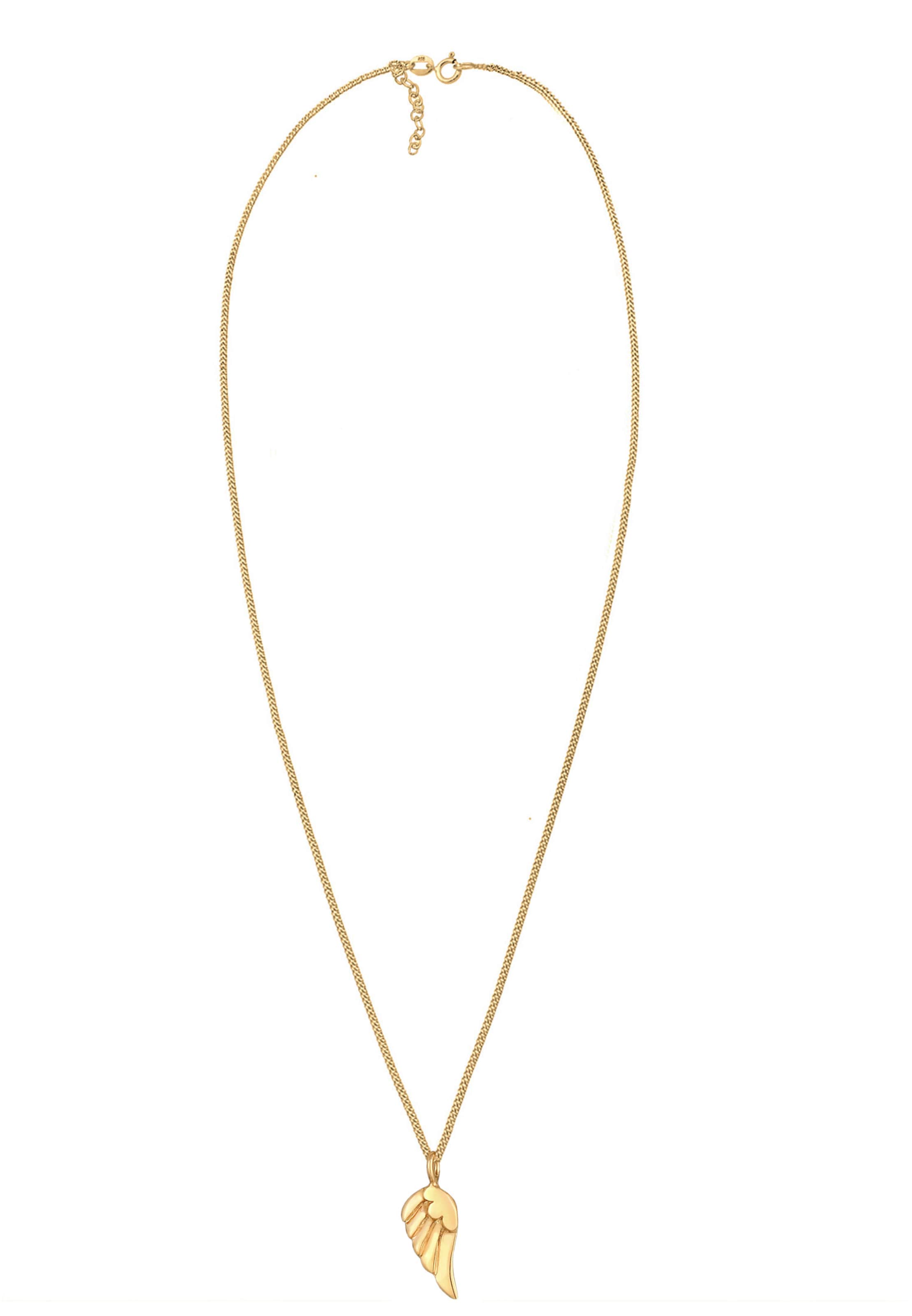 Bijou 'Flügel' ELLI en or : devant