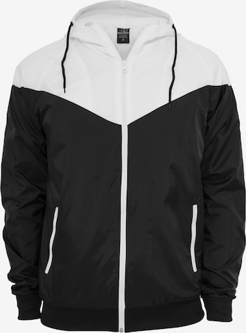 Urban Classics Between-Season Jacket 'Arrow' in Black: front