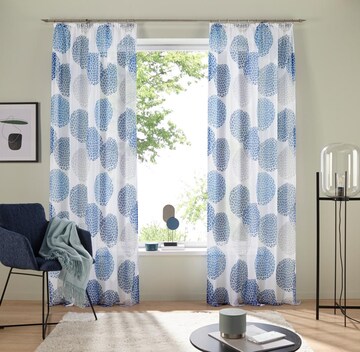 MY HOME Curtains & Drapes in Blue