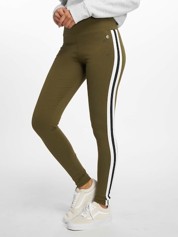 Skinny Leggings 'Villamontes' de la Just Rhyse pe verde: față