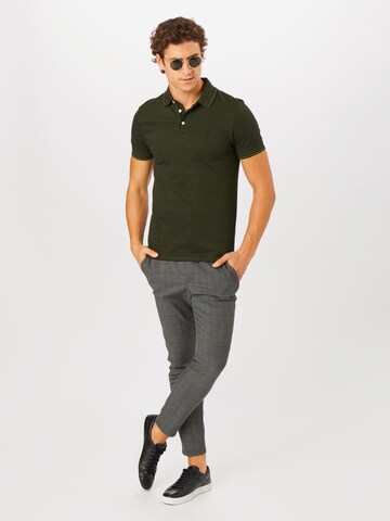 Regular fit Tricou 'TWIST' de la SELECTED HOMME pe verde