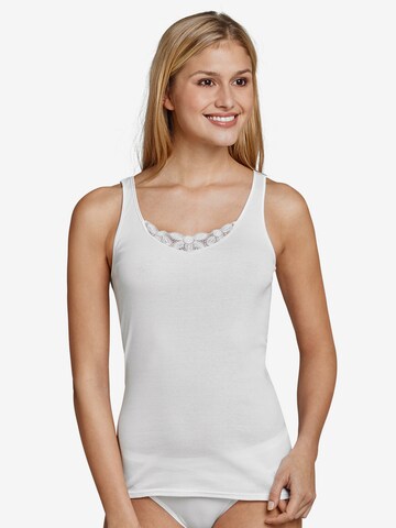 SCHIESSER Undershirt in White: front