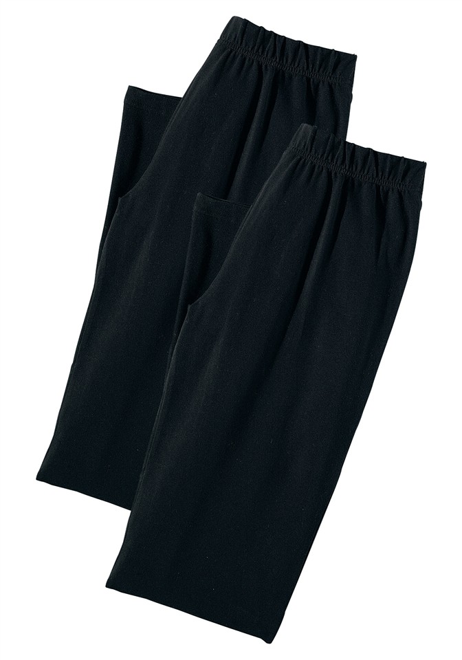 Donna Abbigliamento VIVANCE Pantaloncini da pigiama in Nero 