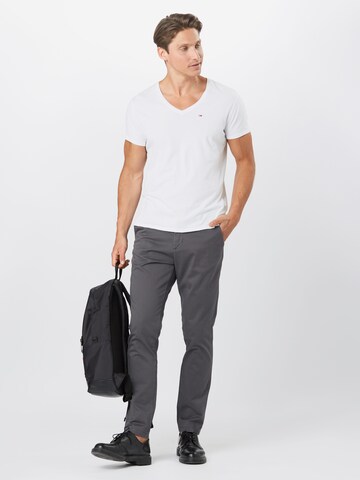 Coupe slim Pantalon chino 'Marco Bowie' JACK & JONES en gris