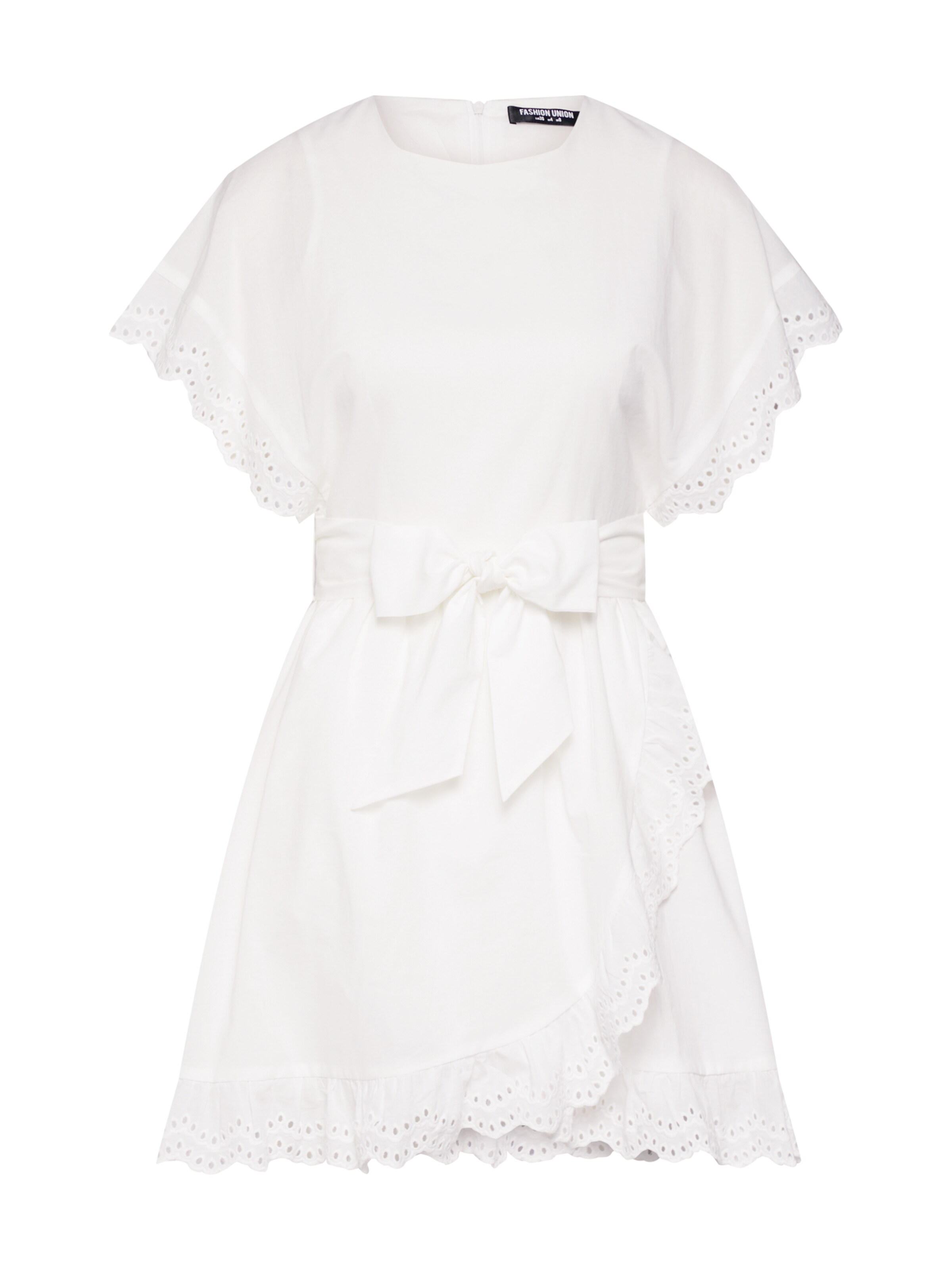 Fashion Union - Zomerjurk 'LOVER' in de kleur Ivoor