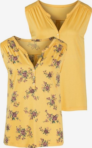 LASCANA Top in Yellow: front