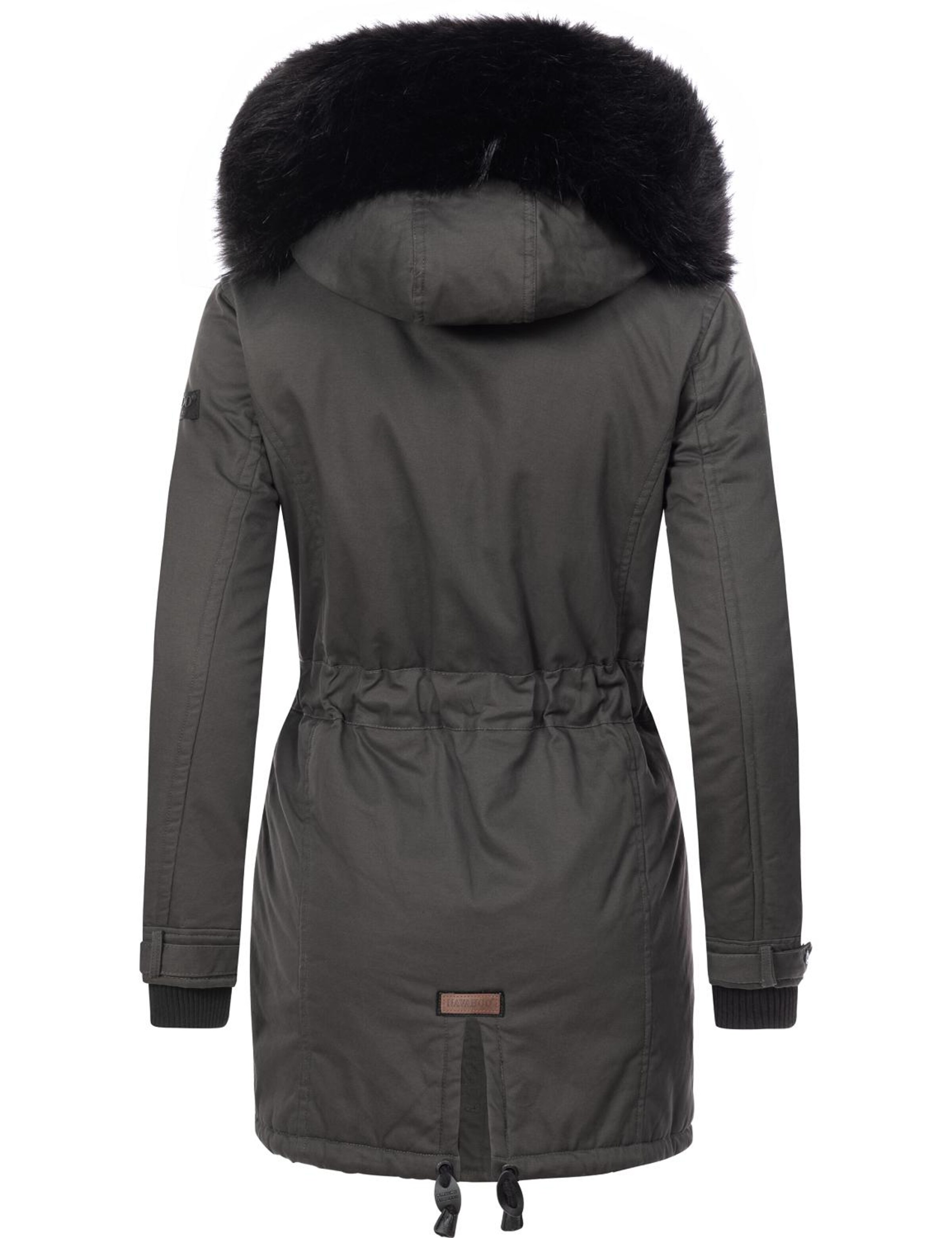 Parka invernale 'Luluna' di NAVAHOO in grigio