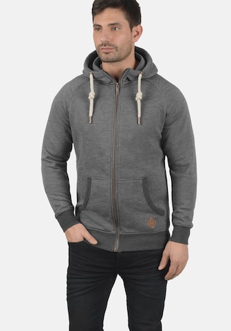 !Solid - Sudadera con cremallera 'Vitu' en gris: frente