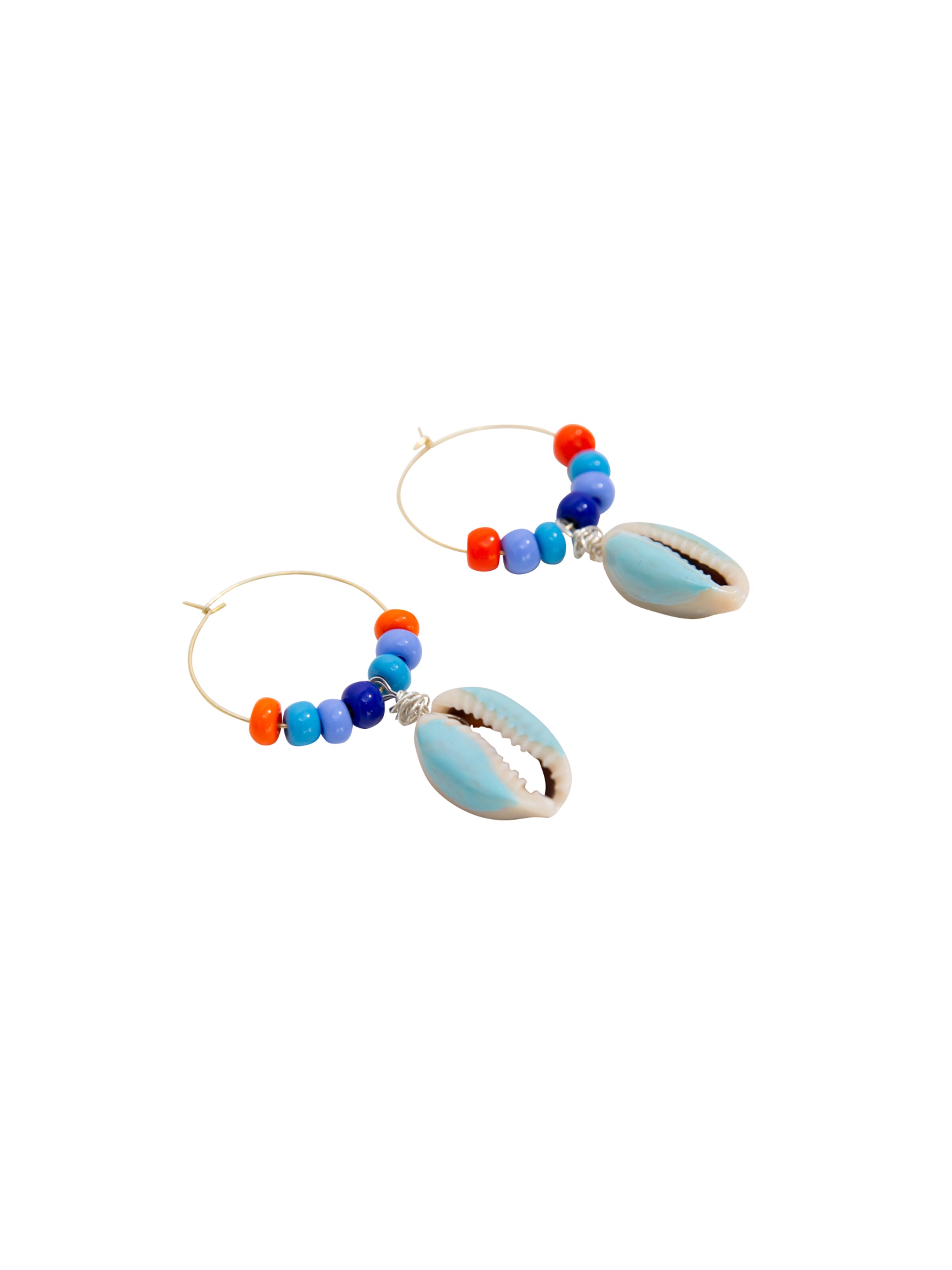 WALD for EDITED - Pendientes 'The Girl from Ipanema' en azul