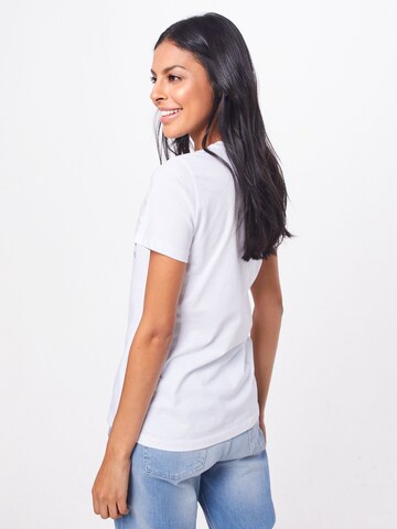 balta DIESEL Marškinėliai 'T-SILY-WX T-SHIRT': galas