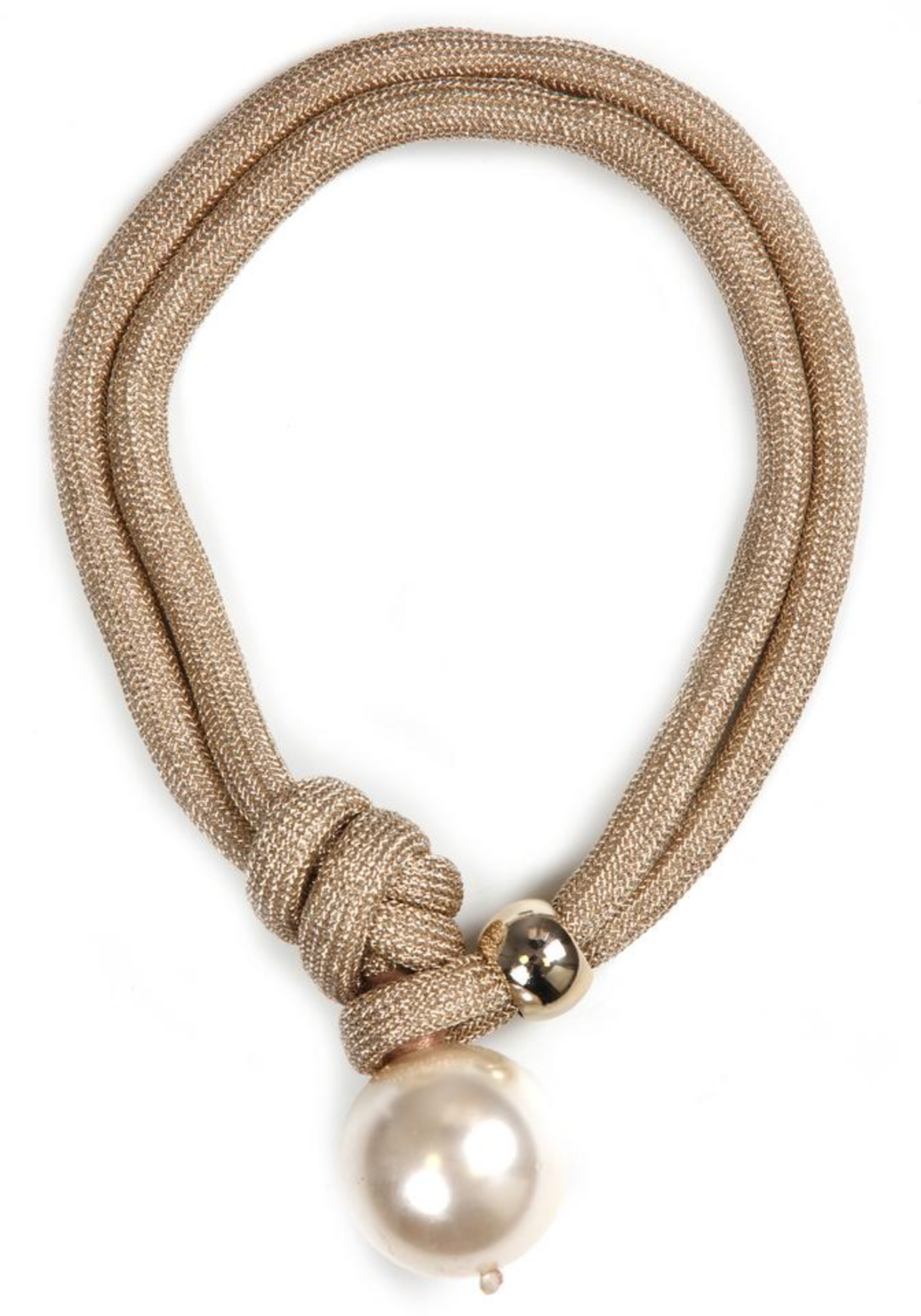 J. Jayz Necklace in Gold: front