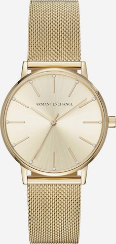 ARMANI EXCHANGE Analog Watch 'AX5536' in Gold: front