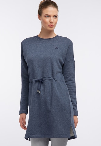 DREIMASTER Dress in Blue: front