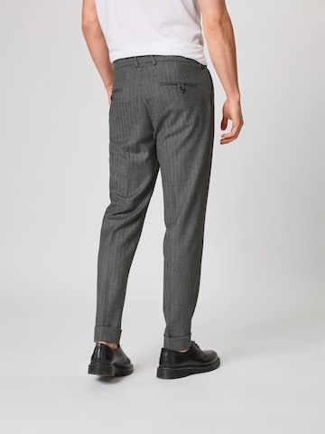 DRYKORN Slim fit Trousers 'Core' in Grey: back