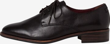 TAMARIS Lace-up shoe in Black