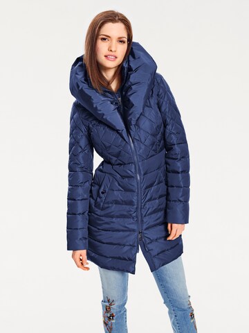 Manteau d’hiver heine en bleu : devant