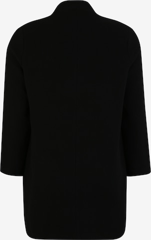 ABOUT YOU Curvy Between-Seasons Coat 'Cim' in Black: back