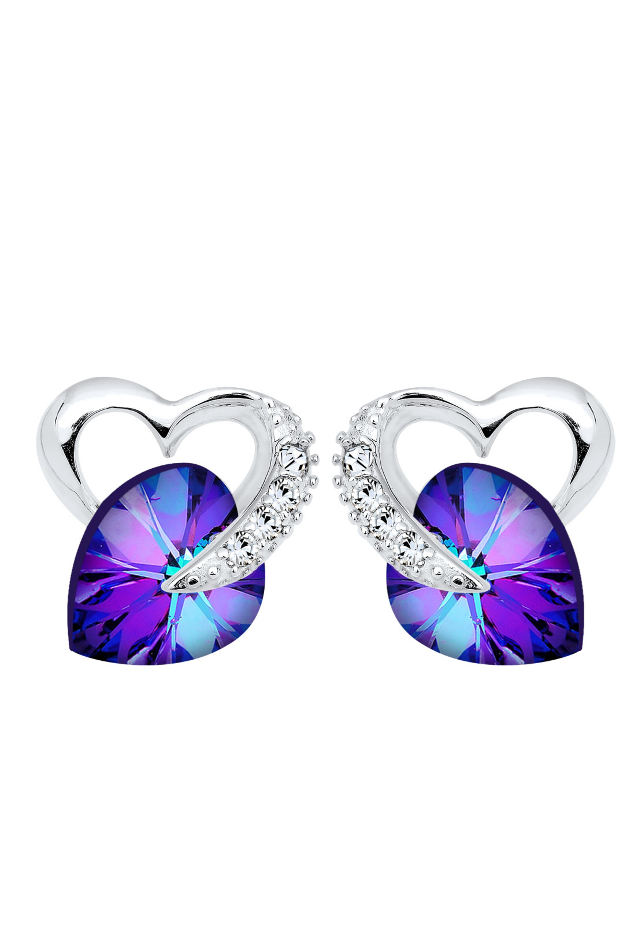 ELLI Oorbellen in Zilver: voorkant