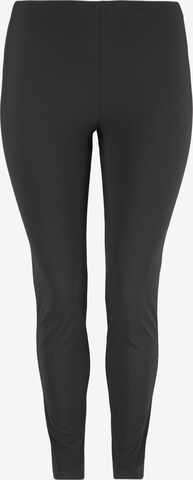 Doris Streich Skinny Leggings 'SLIM FIT' in Zwart: voorkant