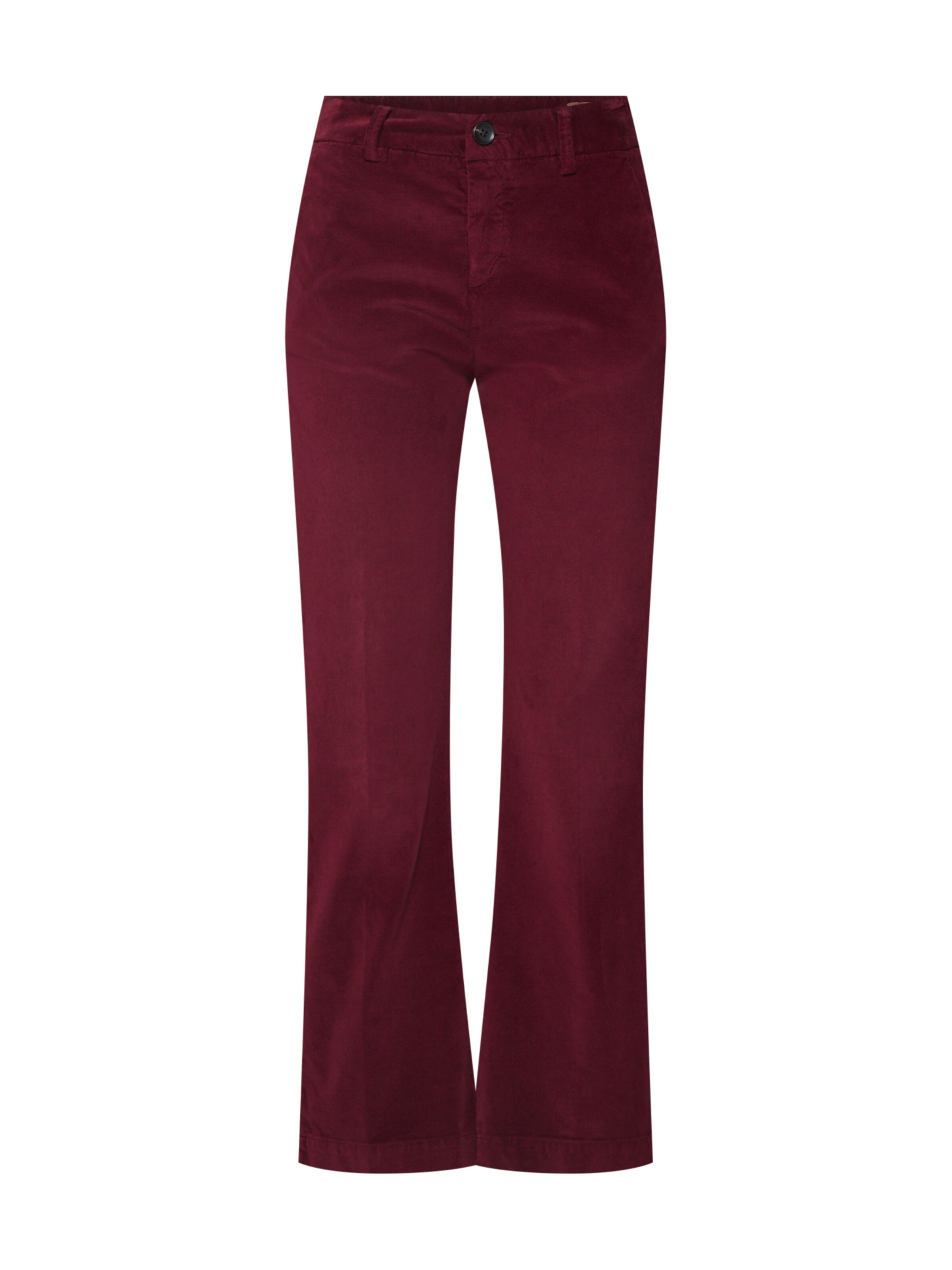 Herrlicher - Broek 'Minx Velvet Stretch' in de kleur Rood