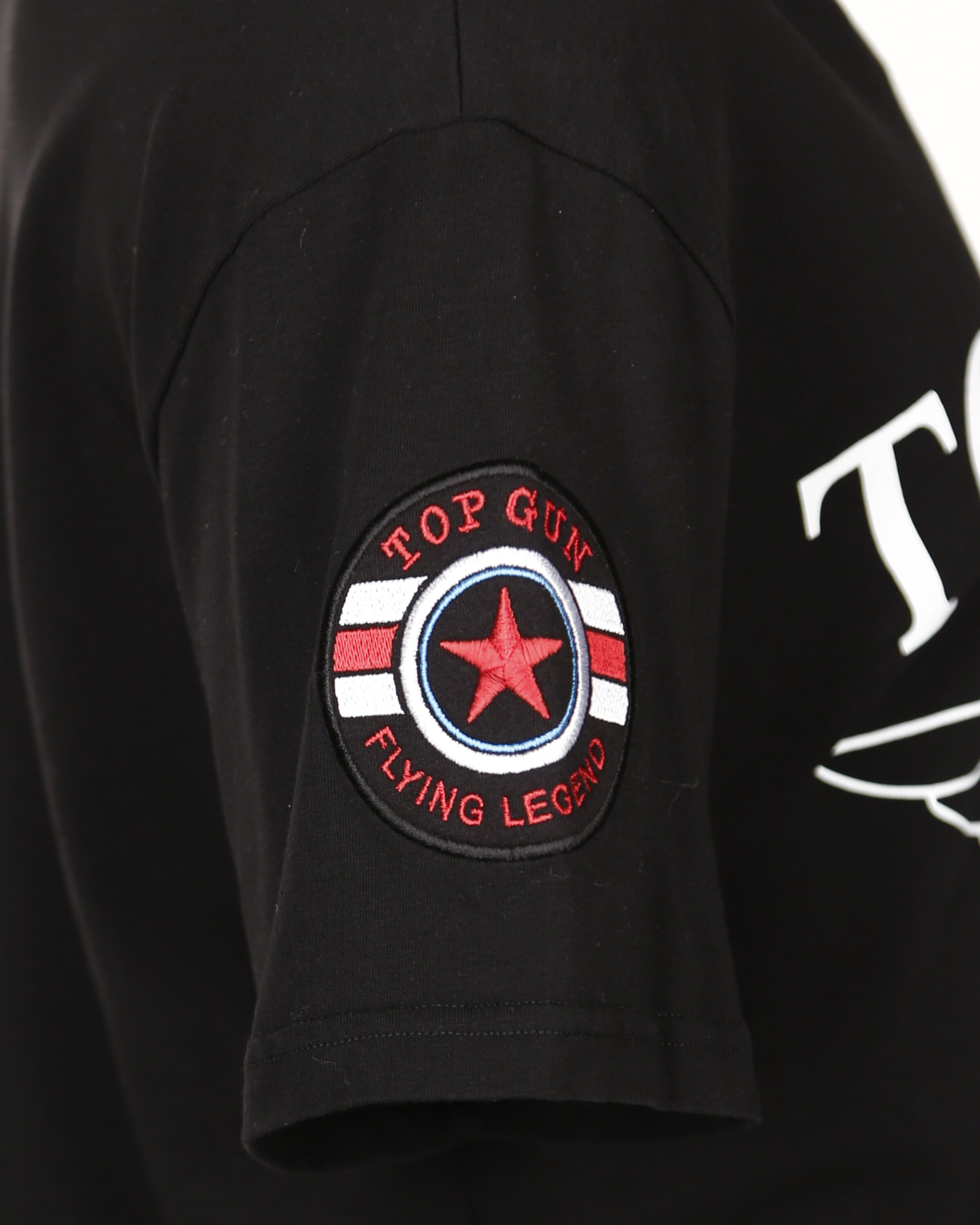 TOP GUN Shirt 'Hyper' in Black