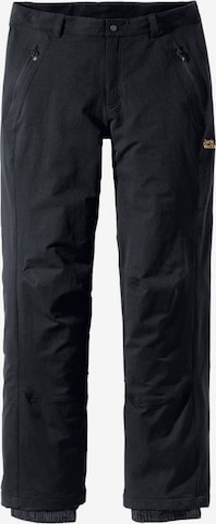 JACK WOLFSKIN Regular Hose 'Activate' in Schwarz: predná strana