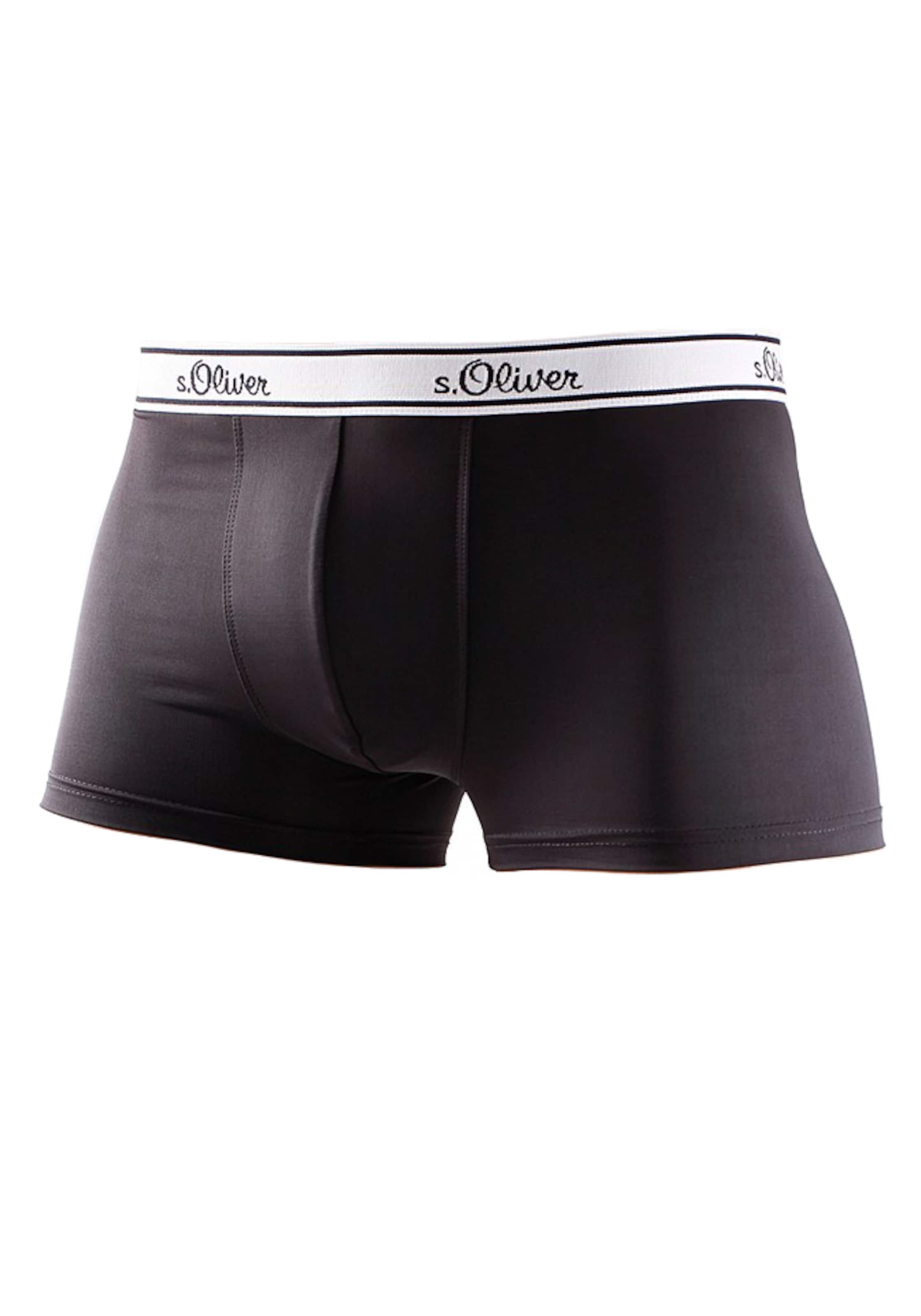s.Oliver Bokserishortsit värissä musta: etupuoli