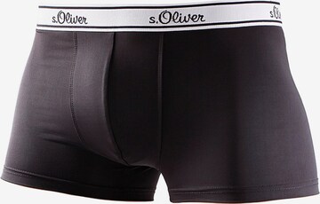 s.Oliver Boxershorts in Zwart: voorkant