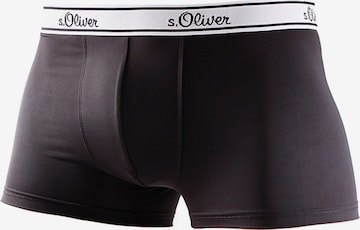 s.Oliver - Boxers em preto: frente