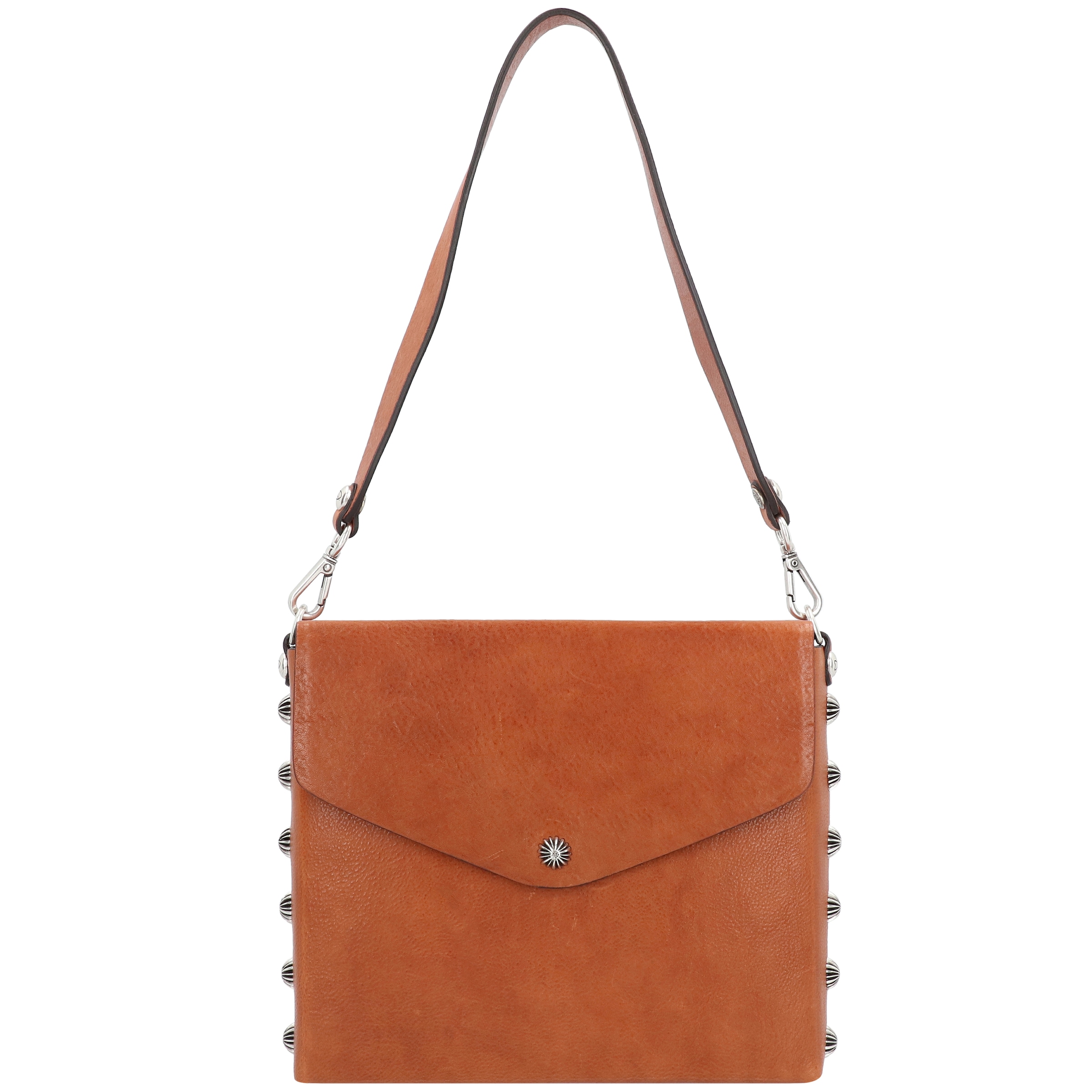 Campomaggi Schultertasche in Braun: Vorderseite