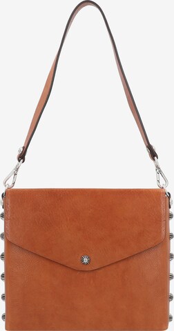 Campomaggi Shoulder Bag in Brown: front