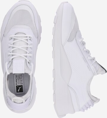 Baskets basses 'RS-0 Sound' PUMA en blanc : sur le côté