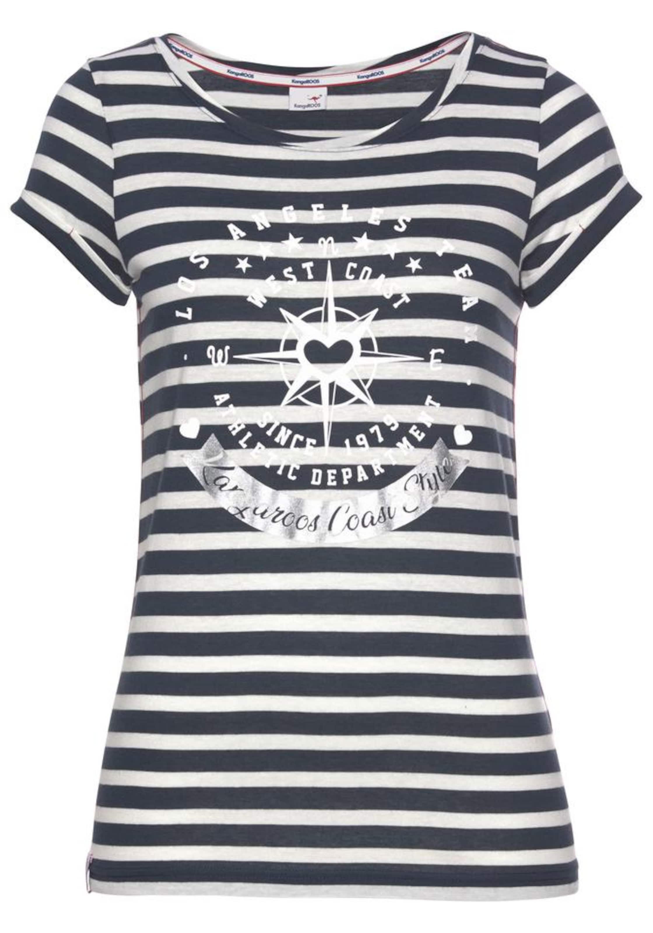 KangaROOS Shirt in Blue: front