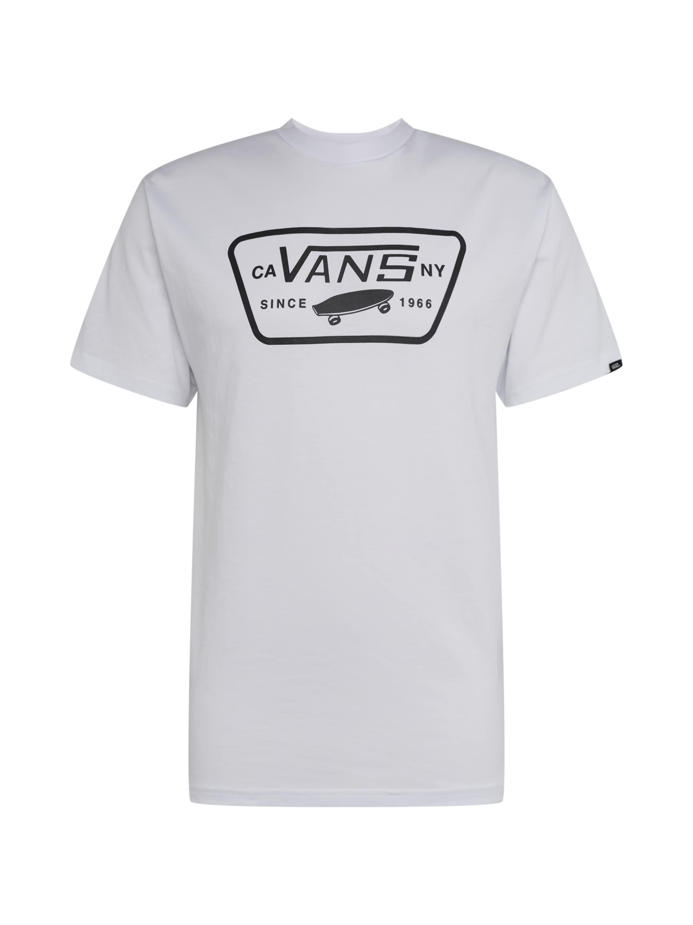 Männer Shirts VANS T-Shirt 'FULL PATCH' in Weiß - BL57890