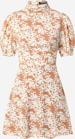 Fashion Union - Vestido 'Venus' en naranja: frente