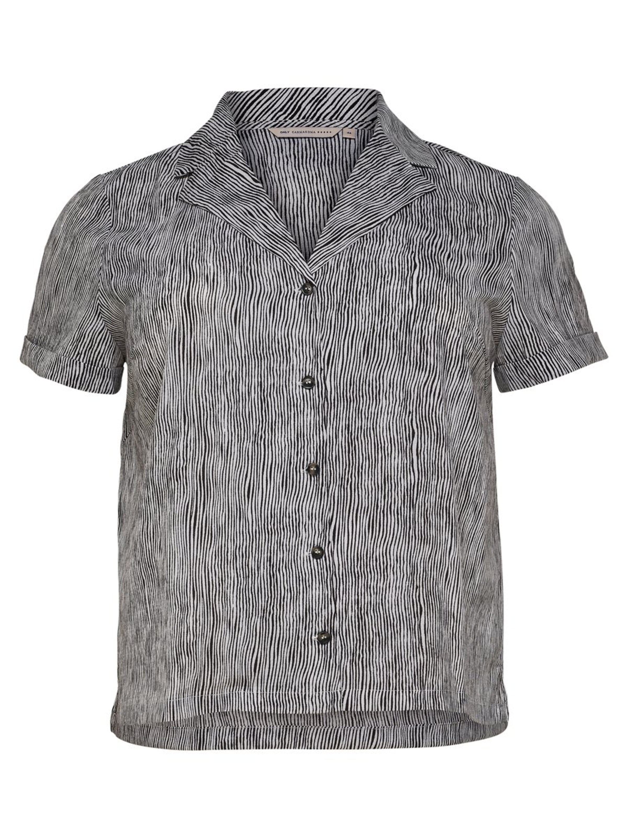 ONLY Carmakoma - Blouse 'RILEY' in de kleur Zwart