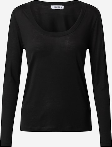 EDITED Shirt 'Valentine' in Schwarz: predná strana