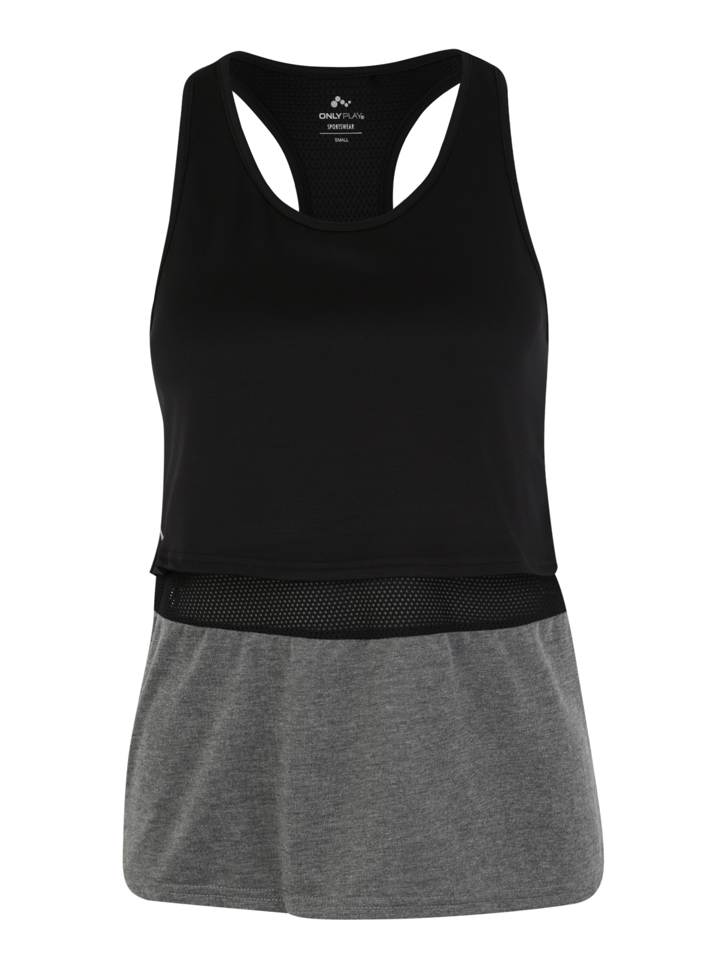 ONLY PLAY - Sporttop 'JOELLE' in de kleur Zwart