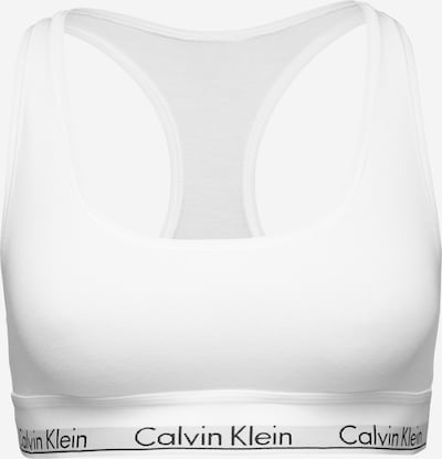 Sutien Calvin Klein Underwear pe negru / alb, Vizualizare produs