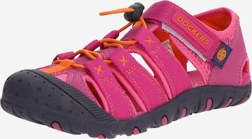 Dockers by Gerli Sandalen in Roze: voorkant