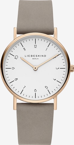 Liebeskind Berlin Analoog horloge 'LT-0167-LQ' in Grijs: voorkant