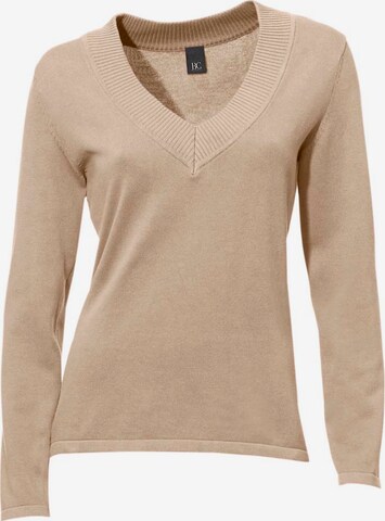 heine Sweater 'Rick Cardona' in Beige: front