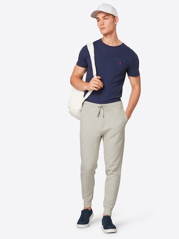 Tapered Pantaloni de la Polo Ralph Lauren pe gri