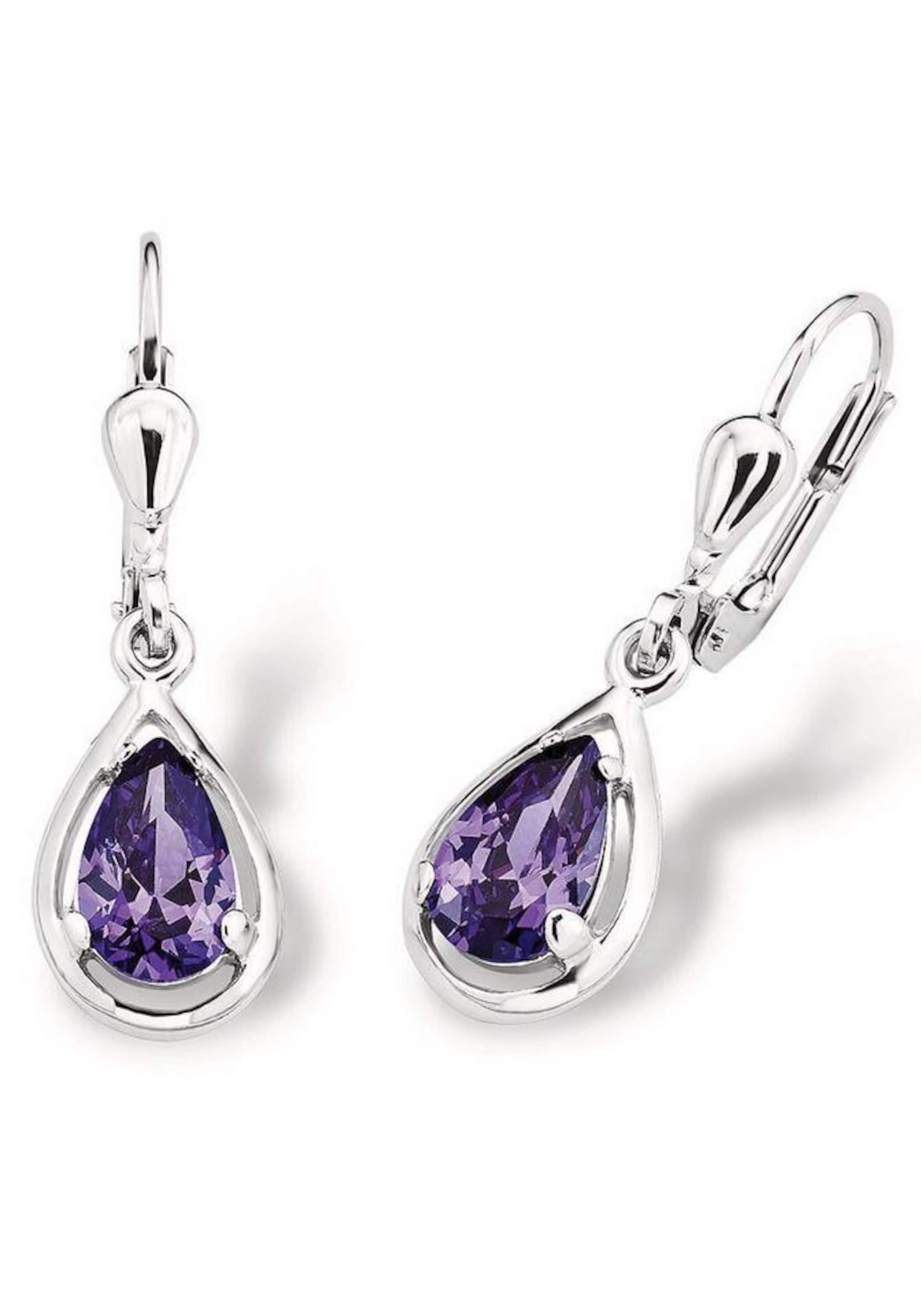 AMOR Earrings in Purple